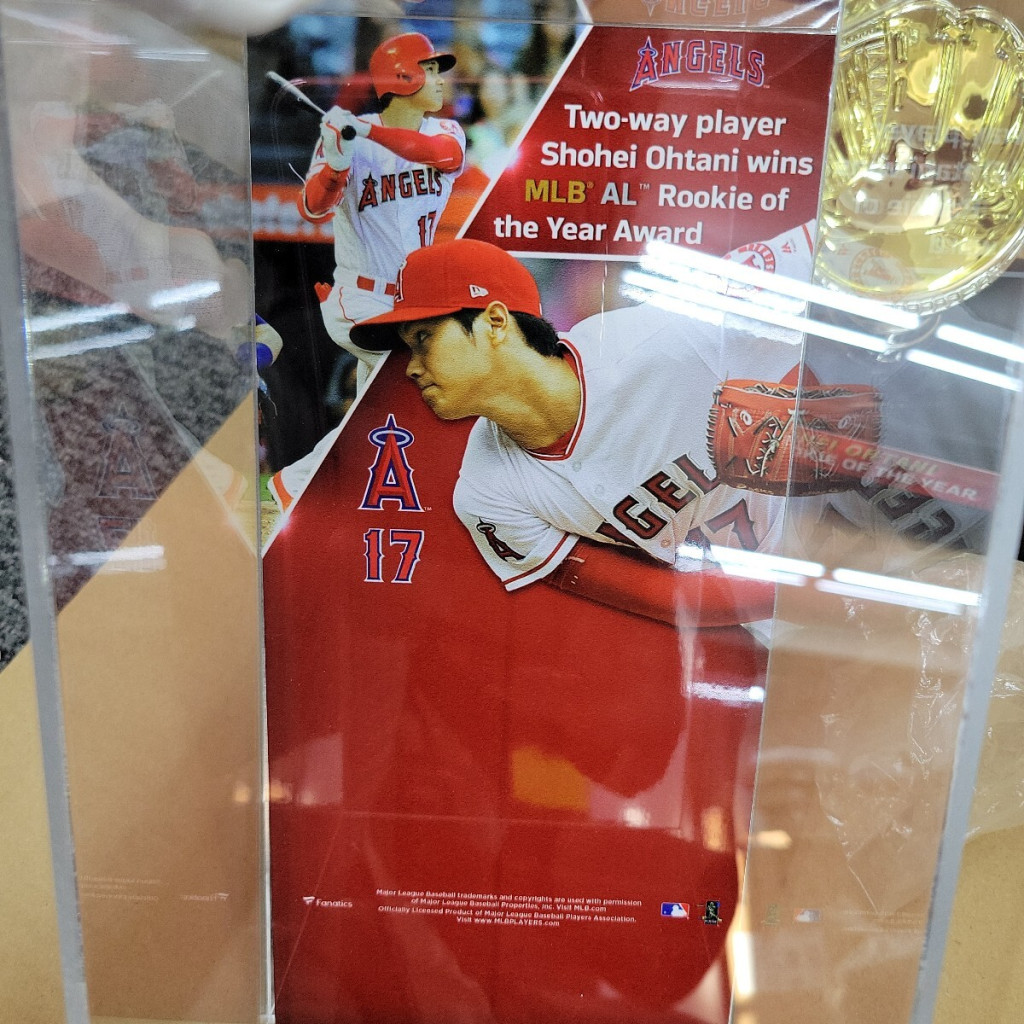大谷翔平直筆サインボール(MLB最優秀新人賞受賞記念)買取実績 大谷翔平直筆サインボール(MLB最優秀新人賞受賞記念)買取実績