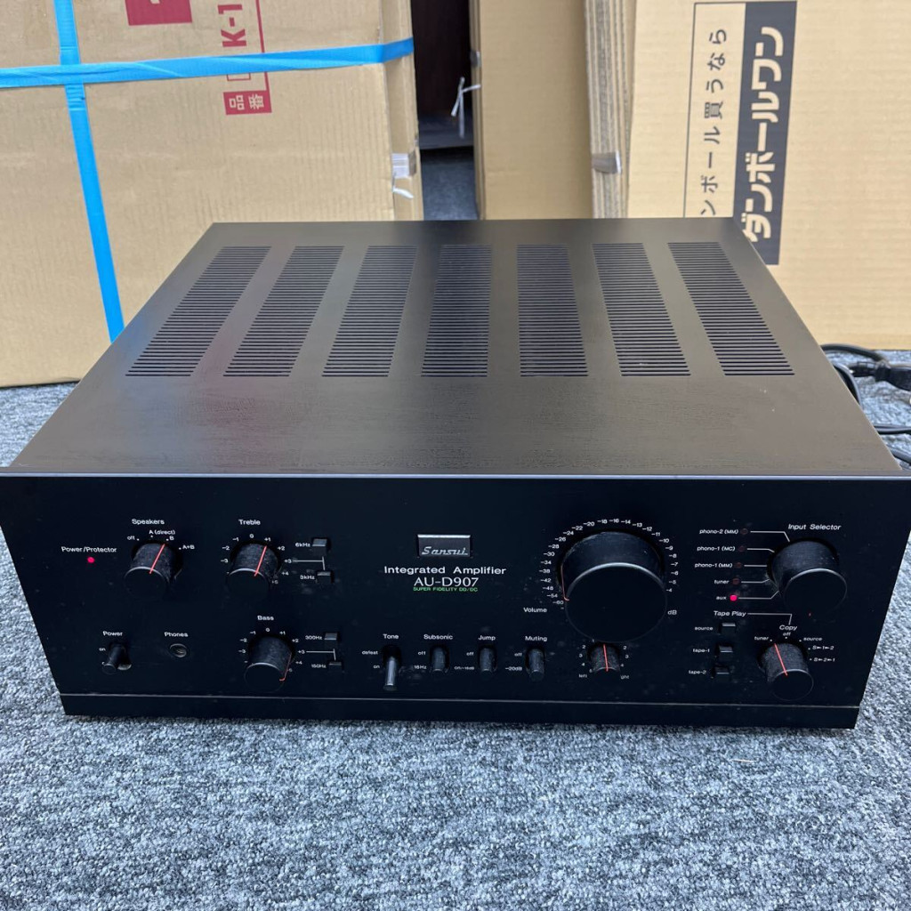 買取実績】SANSUI サンスイ プリメインアンプ AU-D907 通電確認のみOK 【10000円実績】  買取実績｜高額買取・査定ならベスト買取にお任せ！