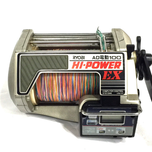 RYOBI リョービ AD電動100 Hi-POWER EX ハイパワー 電動リールの RYOBI リョービ AD電動100 Hi-POWER EX ハイパワー 電動リールの
