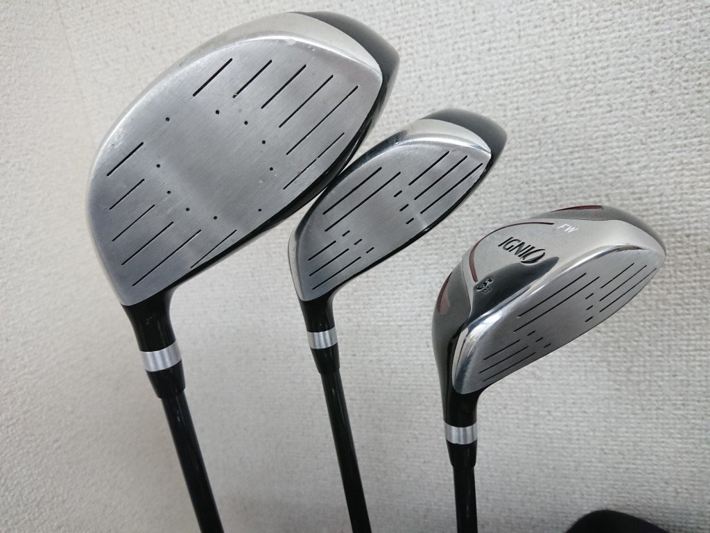 買取実績】IGNIO イグニオ ゴルフクラブ 10本セット フレックスR 買取実績】IGNIO イグニオ ゴルフクラブ 10本セット フレックスR