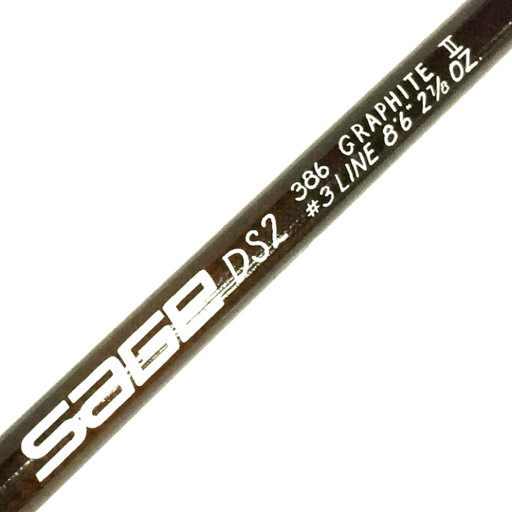 セージ グラファイト2 DS2 386 フライロッド 淡水用 ケース付き セージ グラファイト2 DS2 386 フライロッド 淡水用 ケース付き