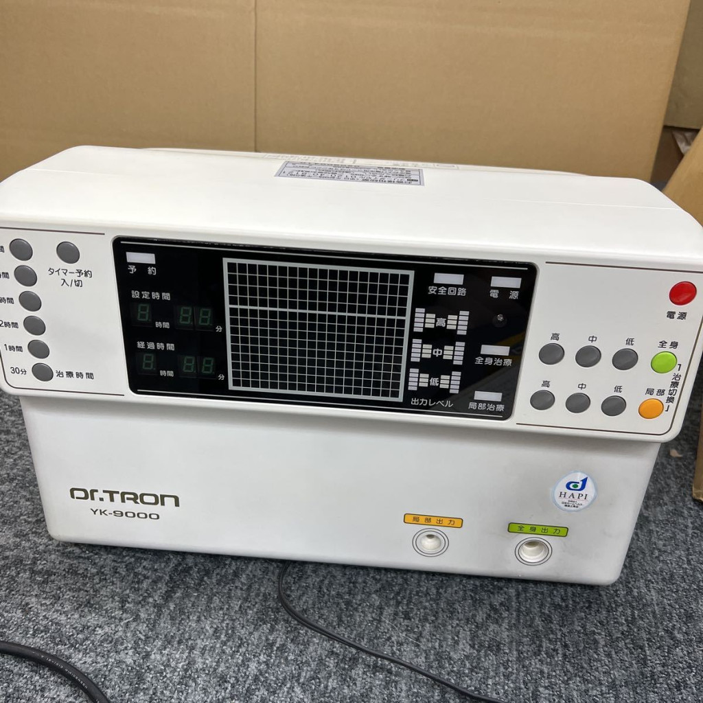 Dr.TRON ドクタートロン YK-9000 電子治療器 家庭用電位治療器 Dr.TRON ドクタートロン YK-9000 電子治療器 家庭用電位治療器
