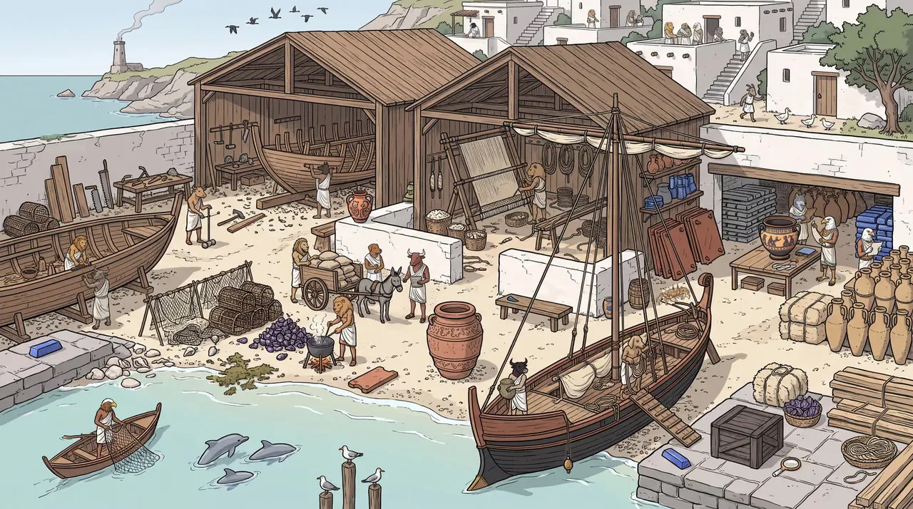 Shipyard — uma cena de Legendary Odyssey