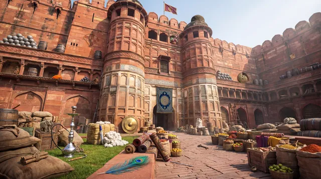 A scene from Discover India