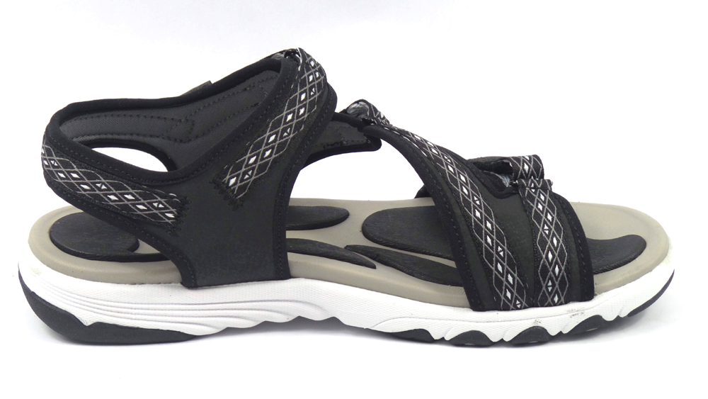 Ryka Adjustable Sport Sandals Ginger Black | eBay