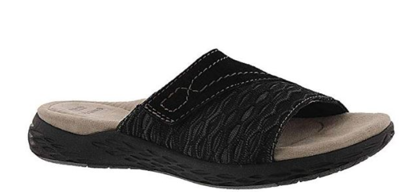 Earth Origins Suede Knit Sandals Westfield Black | eBay