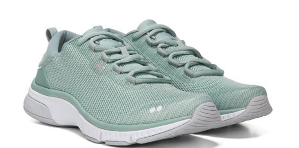 ryka mesh lace up memory foam sneakers