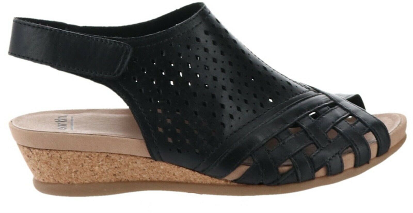 Details about   EARTH Women's Pisa Galli Perforated Wedge Sandals Genuine Leather Various