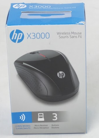 hp wireless mouse x3000