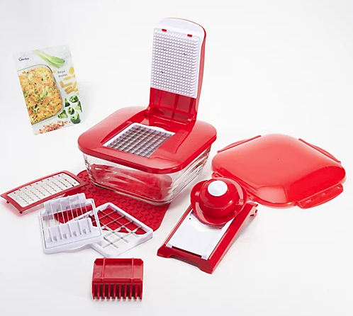 Food Chopper and Vegetable Dicer with 6.3-Cup Storage