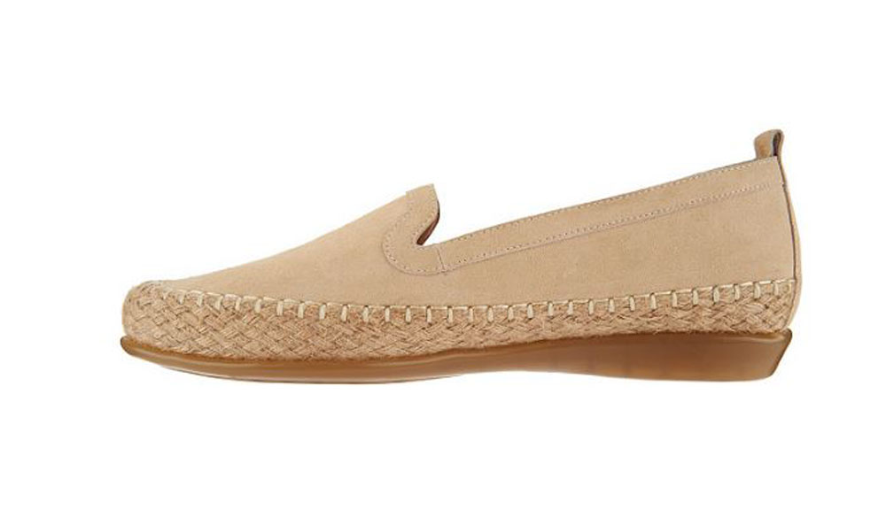 Vaneli Suede Slip On Espadrille Flats Beige Suede | eBay