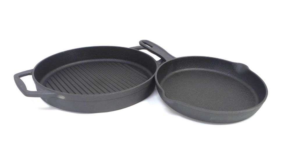 Cook's Essentials 3.5-qt Covered Cast Iron Sauce Pan 