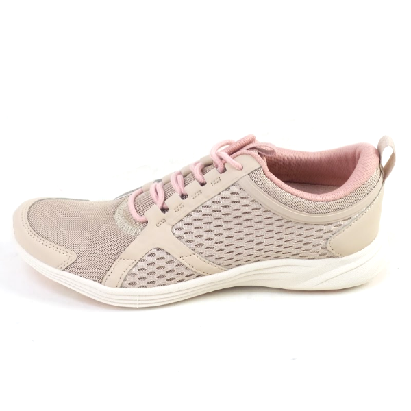 Vionic Mesh Lace-Up Sneakers Ingrid Dusty Pink | eBay