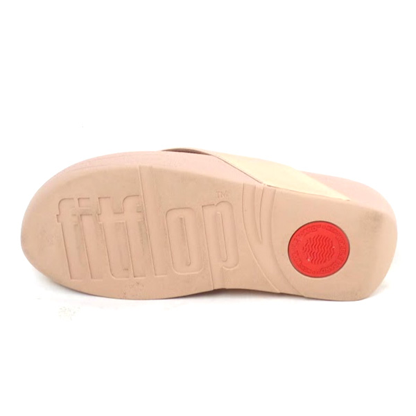 fitflop demelza logo toe post sandal