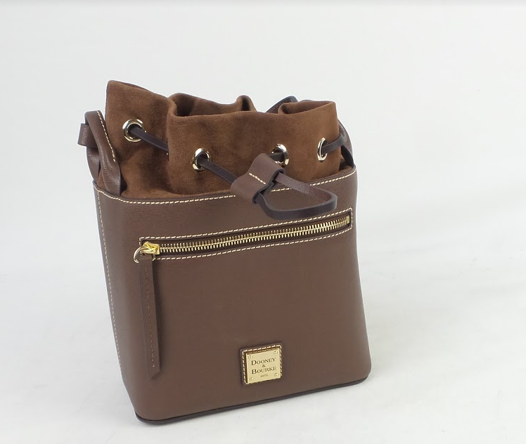 Dooney & Bourke Saffiano Drawstring Shoulder Bag