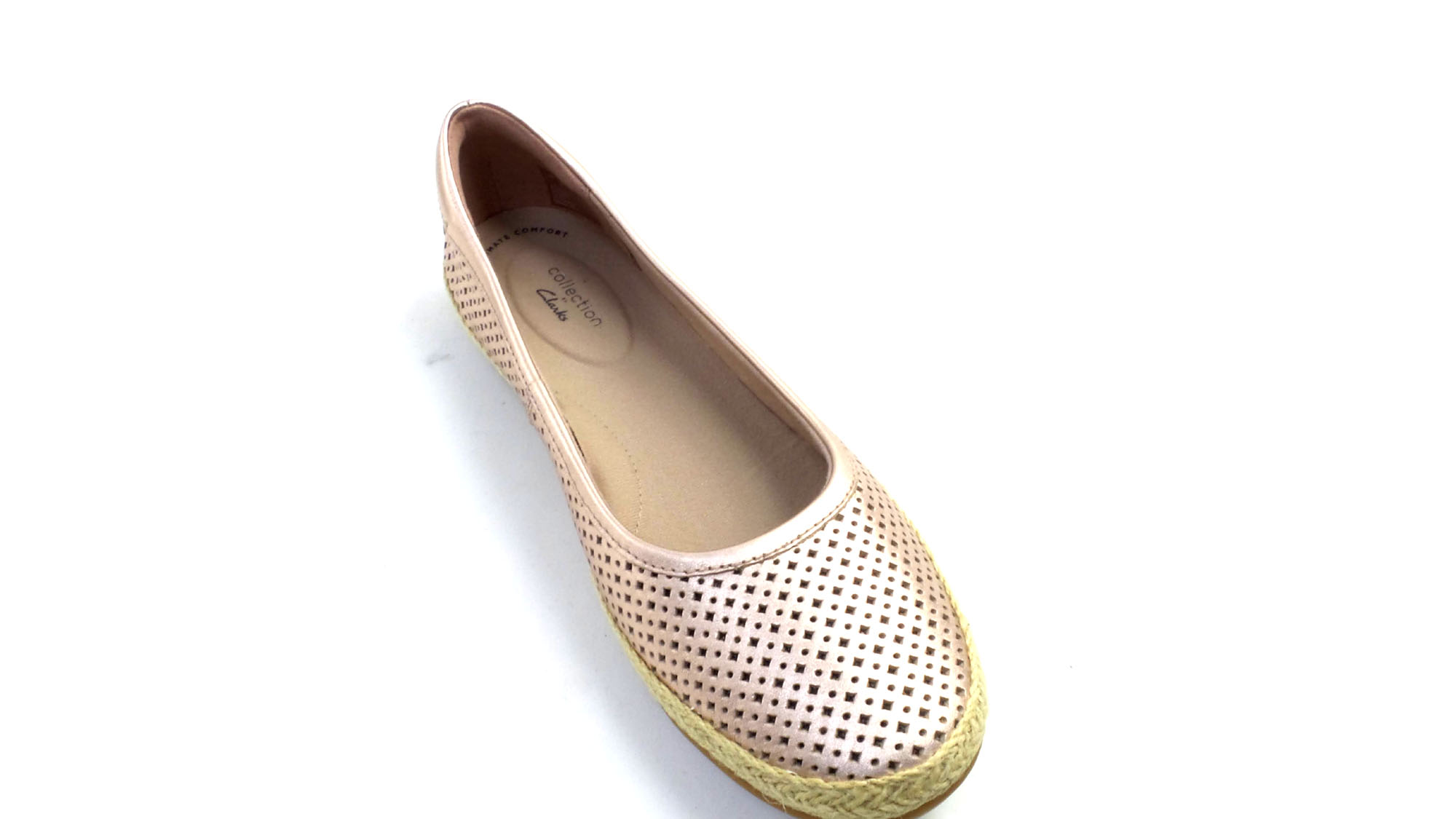 Clarks Collection Leather Danelly Adira Rose Gold | eBay