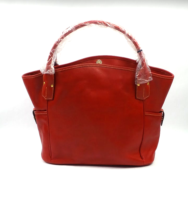 Dooney & Bourke Florentine Leather Kristen Tote Red | Jender