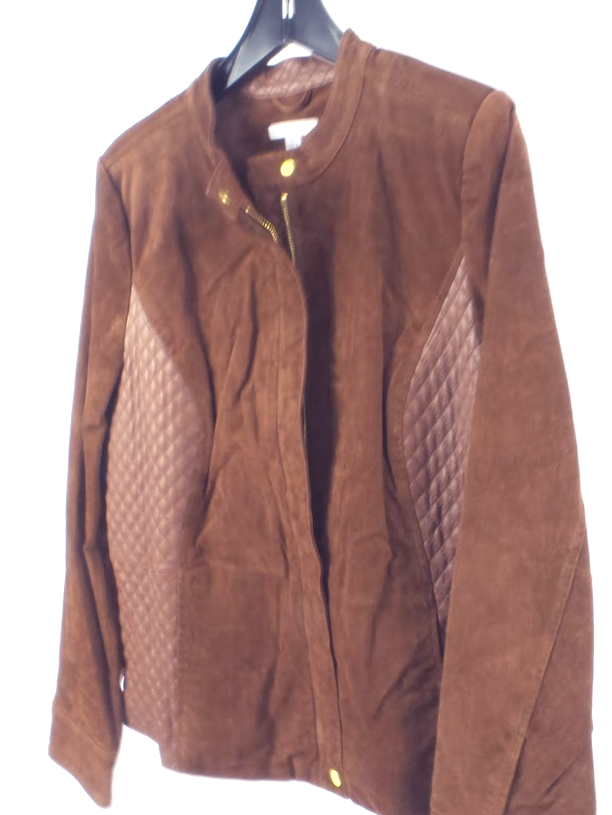 Isaac mizrahi deals suede jacket