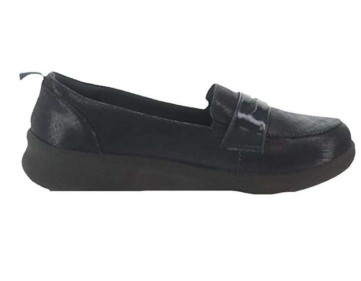 CLOUDSTEPPERS BY CLARKS Slip-On Loafers Sillian 2.0 Hope Navy Shine $34 ...