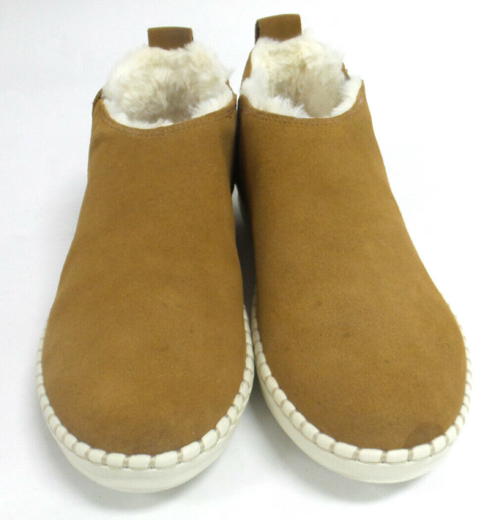 skechers go vulc 2 suede faux fur booties