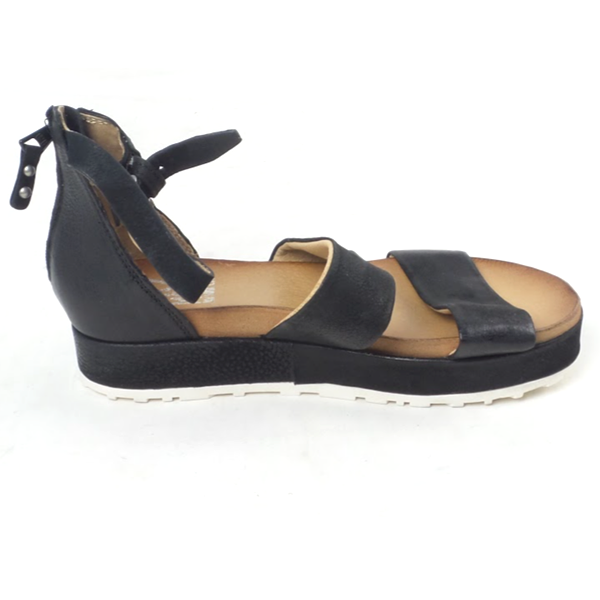 Miz Mooz Leather Ankle Strap Sandals Sunday Black | eBay