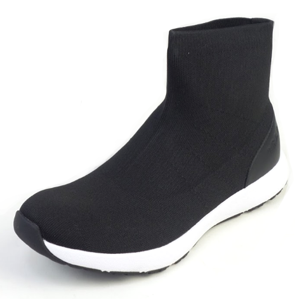 TRAQ by Alegria Sock Boots Qirk Black | eBay