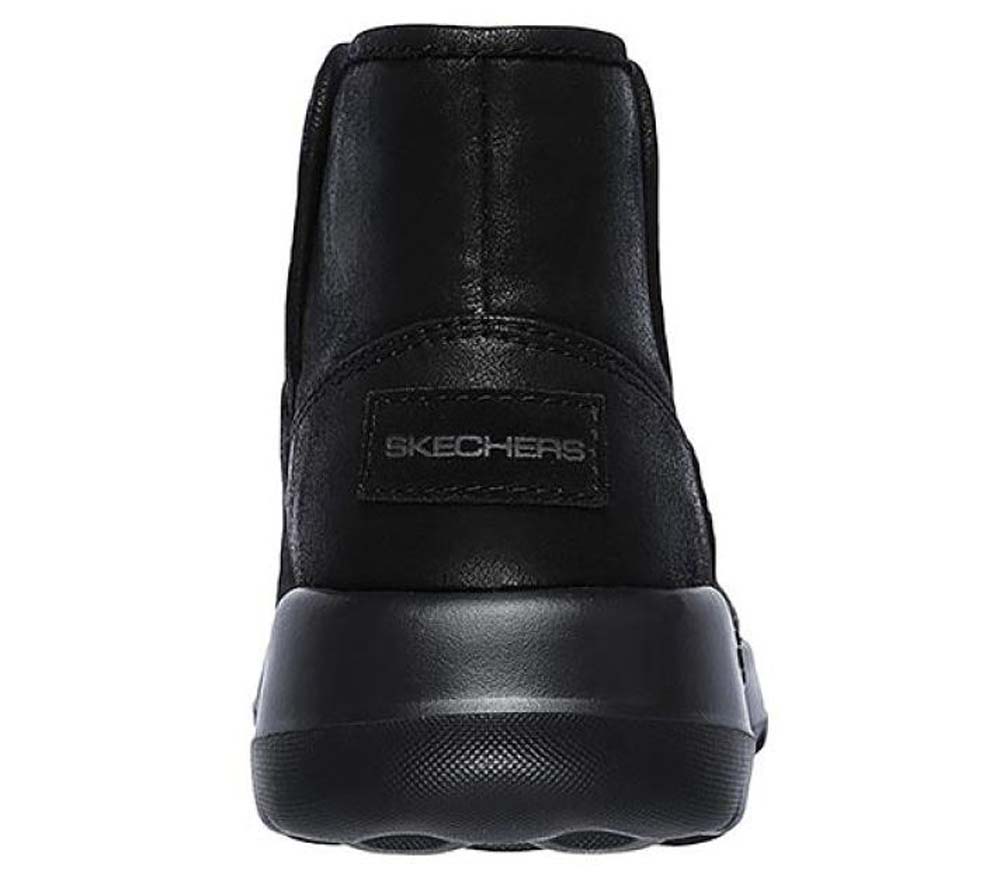 Skechers Go Walk Joy Slip-on Chugga Boots Harvest Black | Jender