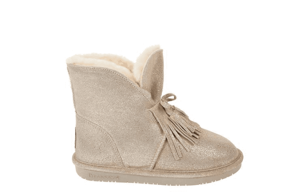 Bearpaw top pewter boots