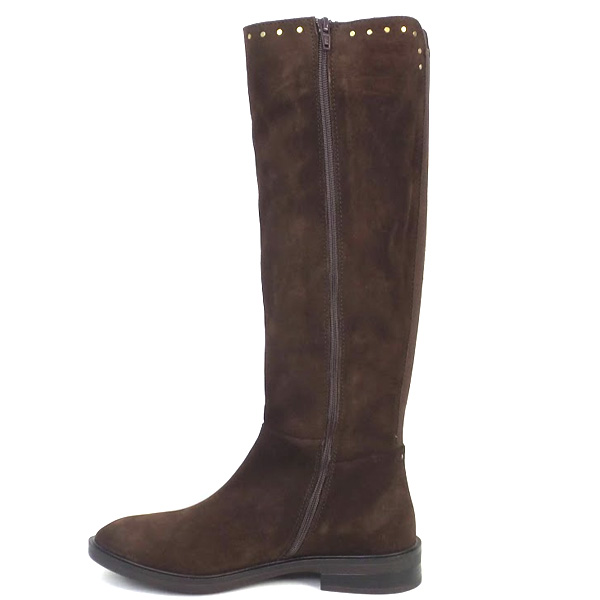 Steven by Steve Madden Natural Comfort Zoe Suede Riding Boot Chocolate ...