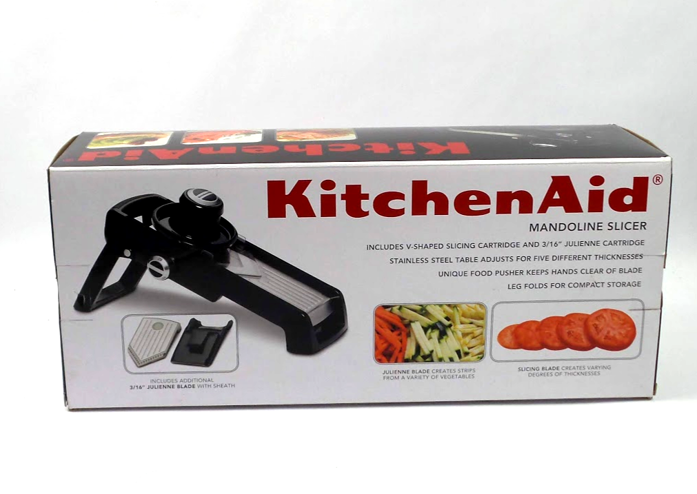 Kitchenaid Gourmet Mandolin Slicer in Black 