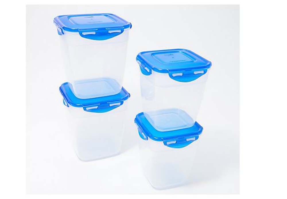 LocknLock Pantry Rectangular Food Storage Container, 8-Cup