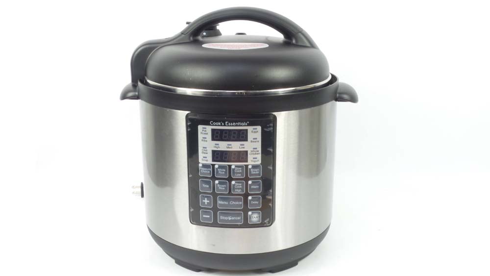 CooksEssentials 6qt. Digital Pressure Cooker with Removable Nonstick Pot 