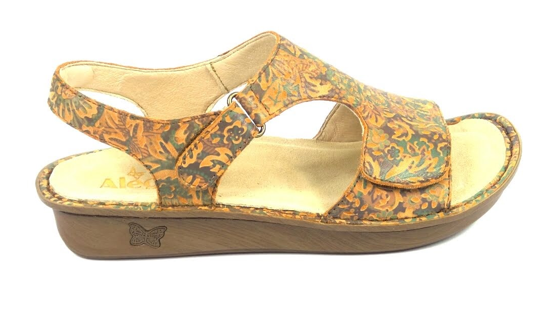 alegria leather backstrap sandals beckie