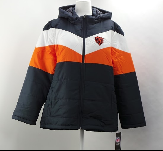 Chicago Bears - NFL Women's Slap Shot Polyester Jacket by G-lll