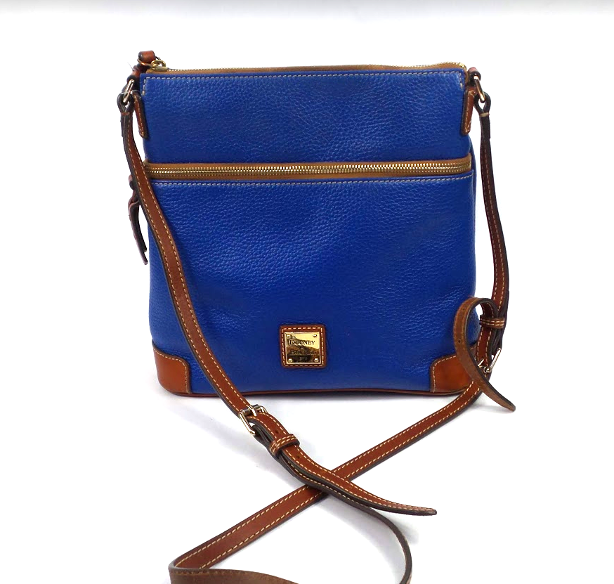 Dooney & Bourke Pebble Leather Tassel Crossbody 