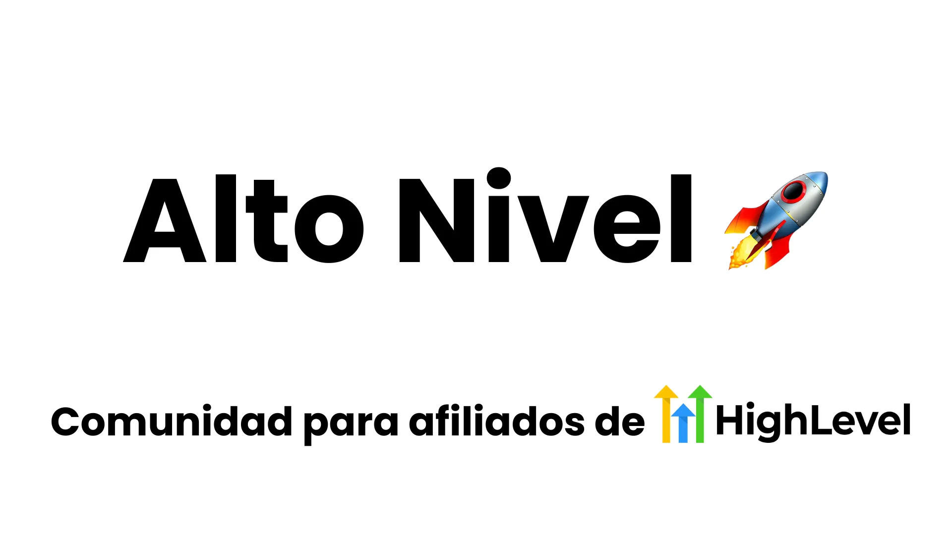 Alto Nivel - Comunidad Premium