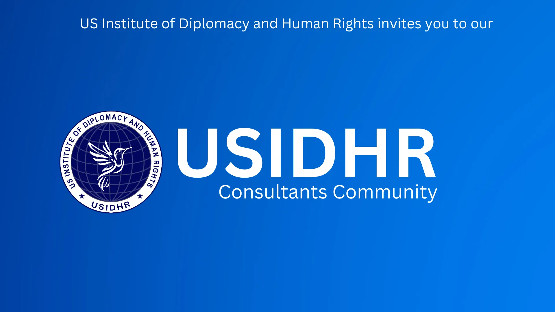 USIDHR Consultants Community
