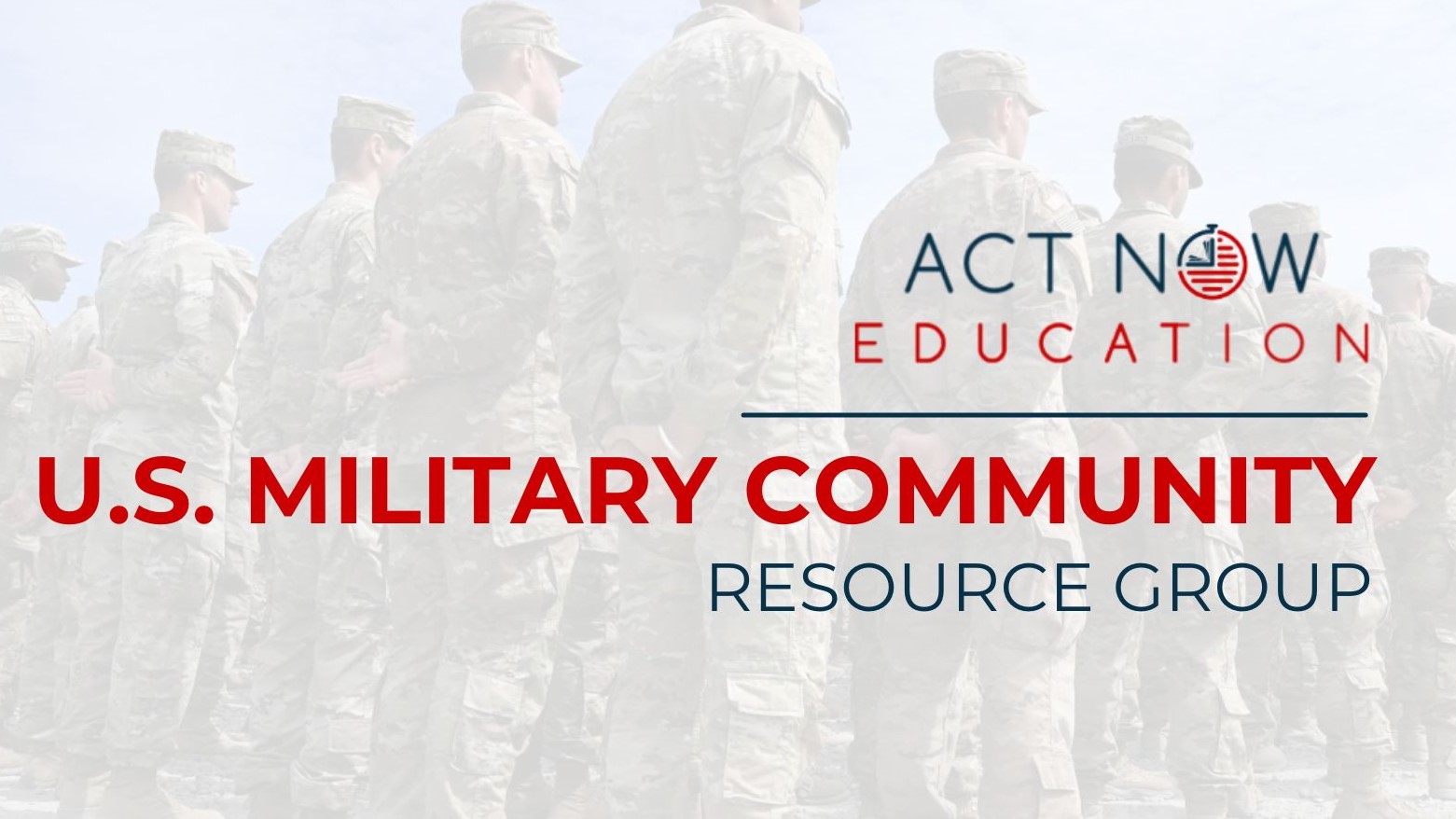 ACT NOW EDUCATION COMMUNITY