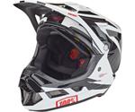 100% Aircraft DH helmet incl. Mips rapidbomb/white