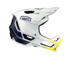 100% Trajecta helmet white/navy