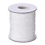 109 Yards/Roll White Braided Lift Shade Cord for Aluminum Blind Shade, Gardening Plant and Crafts (1.0 mm)