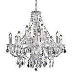 12 Light Crystal Chandelier Finish: Clear Acrylic