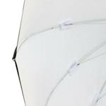 130cm (51″) Parabolic Black/White Umbrella with Removable Diffusion Modifier