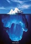 1art1 1531 Poster Motivation Iceberg Hidden Depths 91 x 61 cm