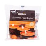 20 Scented Night Lights Orange & Cinnamon