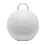 35 Gram Bubble Balloon Weights (5 Pack) White