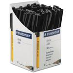 430 Ballpoint Stick Pen Medium - Black (PACK-50)