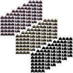 432 Pieces Photo Corners Self Adhesive Picture Frame Corners Photo Paper Sticker for DIY Scrapbook and Picture Album, 3 Colors