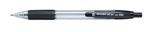 5 Star Ball Pen Retractable Medium 1.0mm Tip 0.3mm Line Black [Pack of 10]