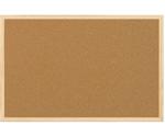 5 Star Noticeboard 900x600mm Brown Cork/Pine